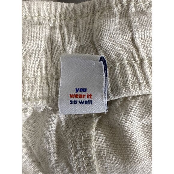 Old Navy Pants Womens Size Extra Large Linen Blend Pull On High Rise Hippie Boho - Picture 9 of 15